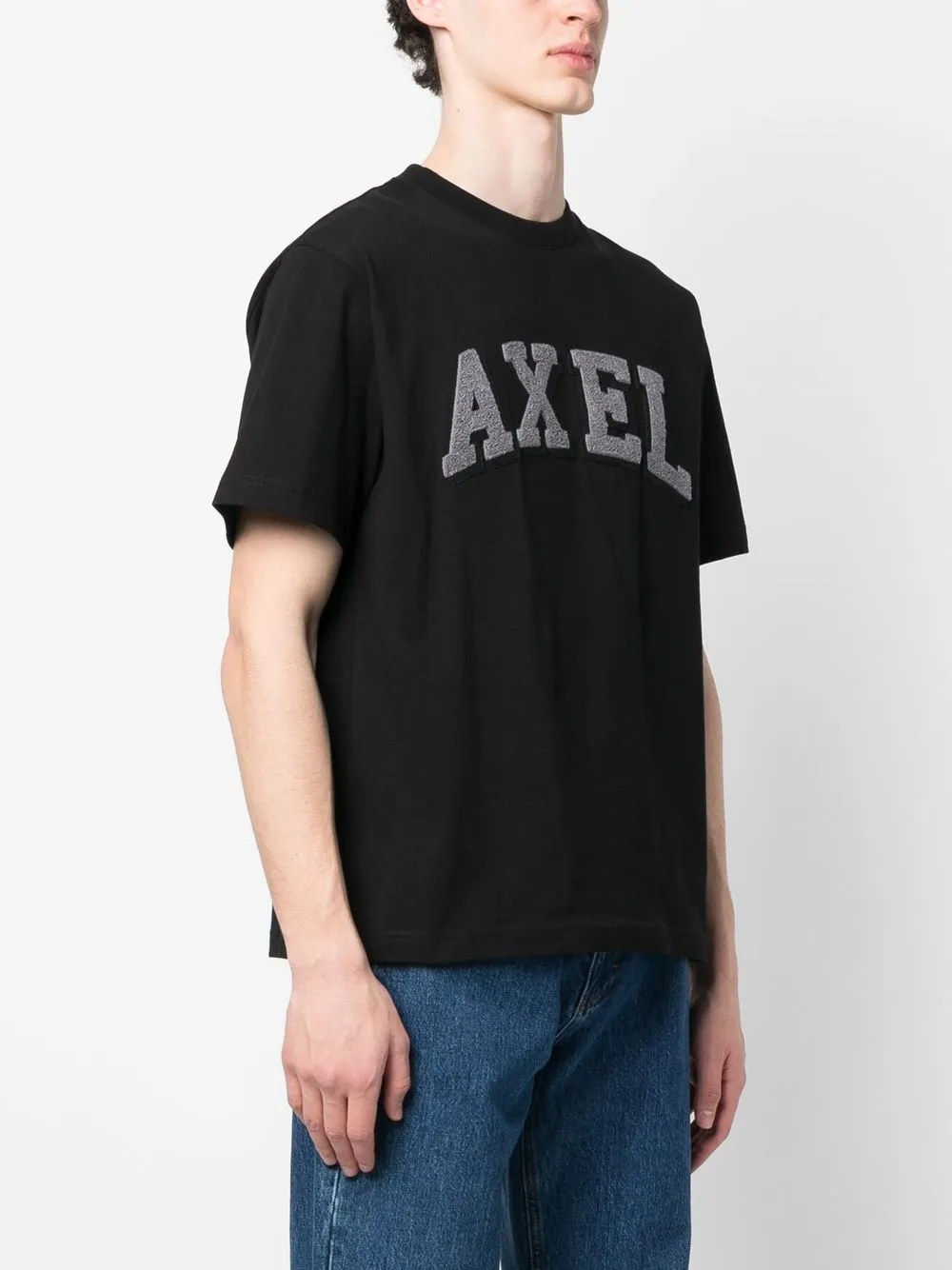 Affordable Axel Arigato Axel Arc logo-applique T-shirt Men