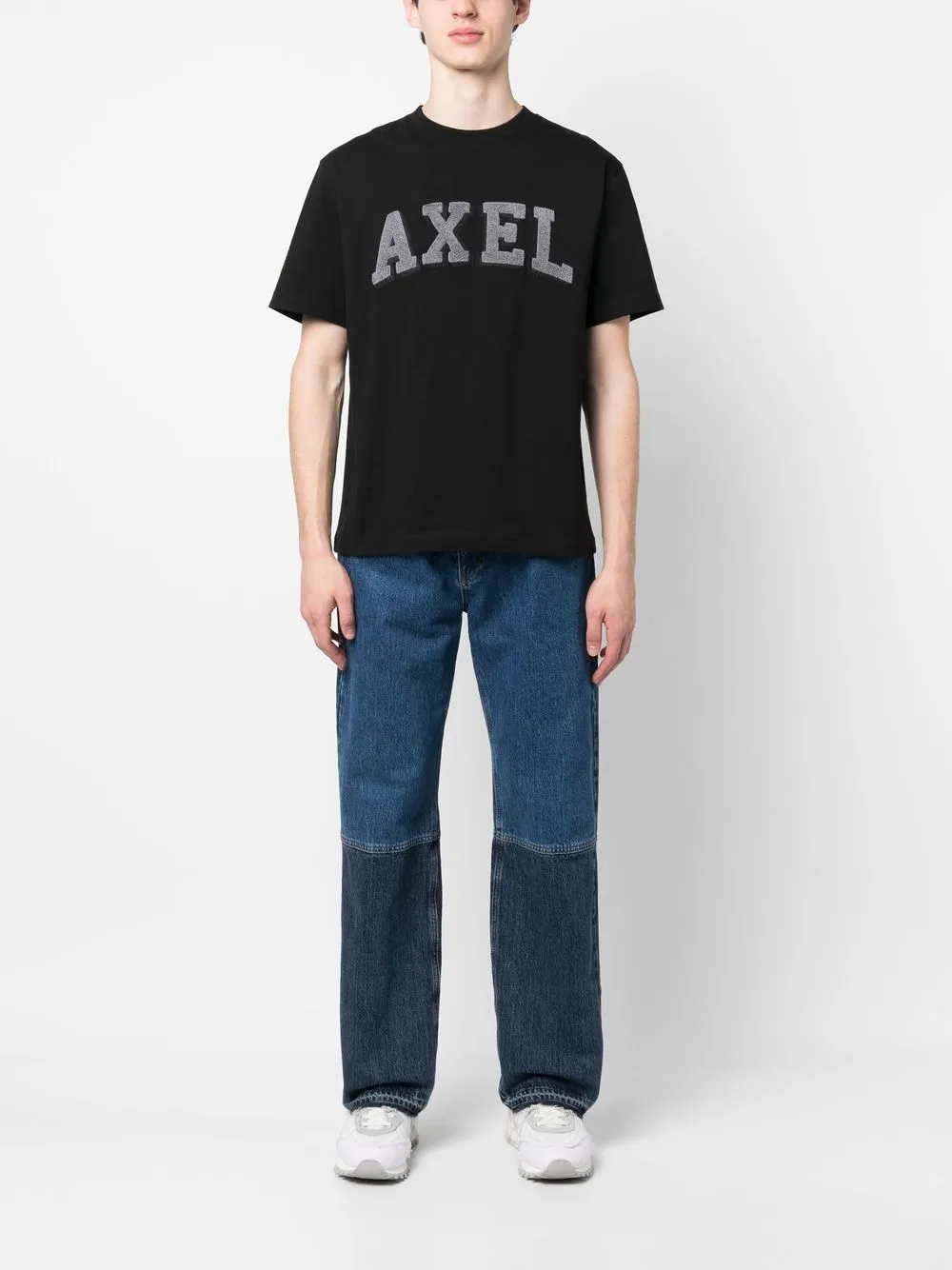 Affordable Axel Arigato Axel Arc logo-applique T-shirt Men