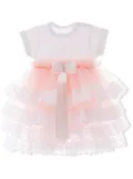 Tulleen Bella ruffled tulle dress - Pink