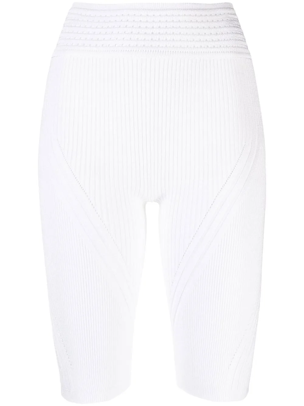 

Balmain shorts de ciclismo - Blanco