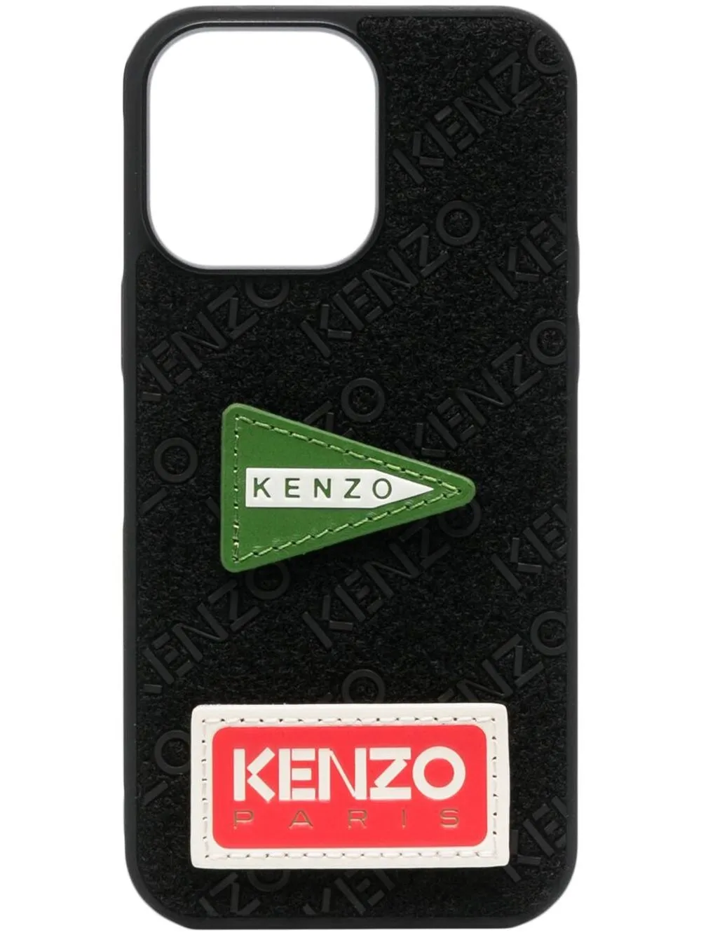 Kenzo logo-patch iPhone 14 Pro Max Case - Farfetch