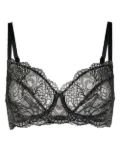 Hanro lace detail underwire bra - Black