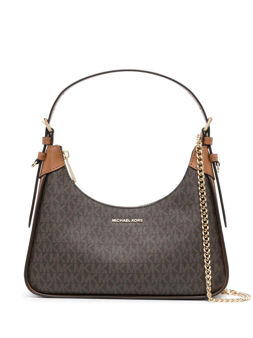 MICHAEL KORS: Michael Wilma bag in leather and coated fabric