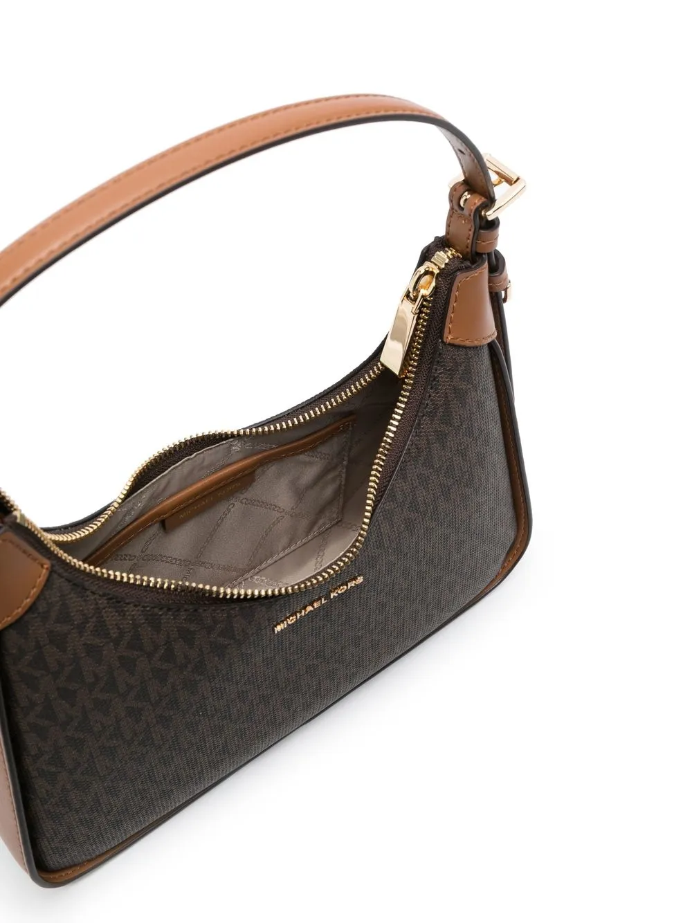 MICHAEL KORS: Michael Wilma bag in leather and coated fabric