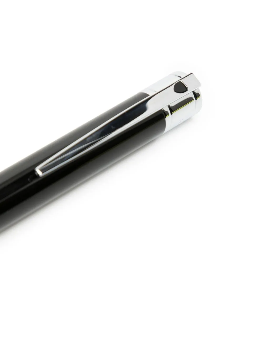 Shop St Dupont D-initial Ballpoint Pen In Black