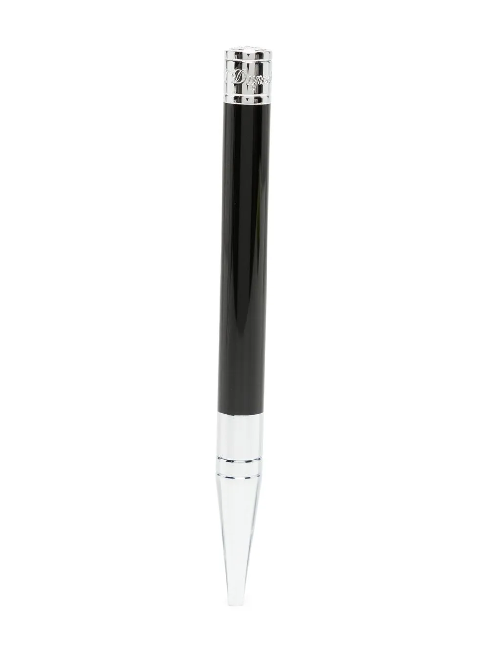 Shop St Dupont D-initial Ballpoint Pen In Black