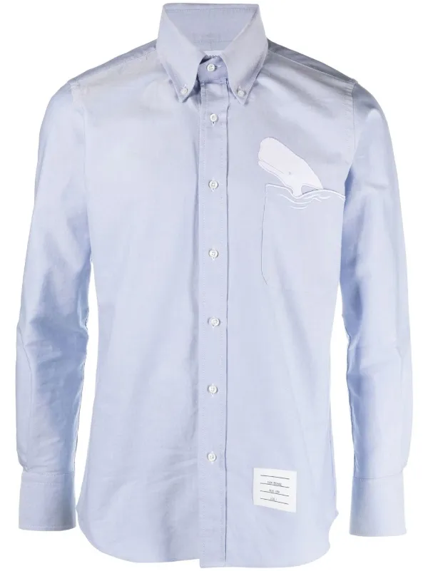 Marca de camisas con una ballena outlet