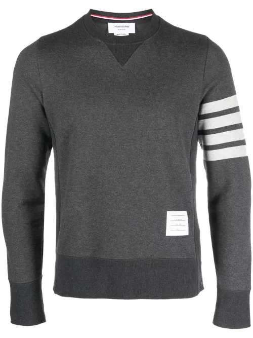 Sweat en coton à patch logo - Thom Browne - Modalova