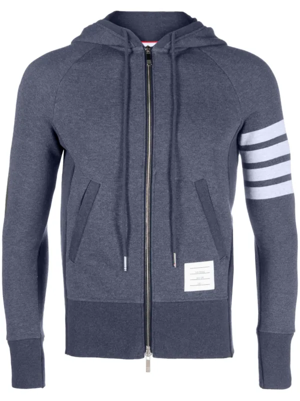 Thom Browne hoodie con motivo 4-Bar