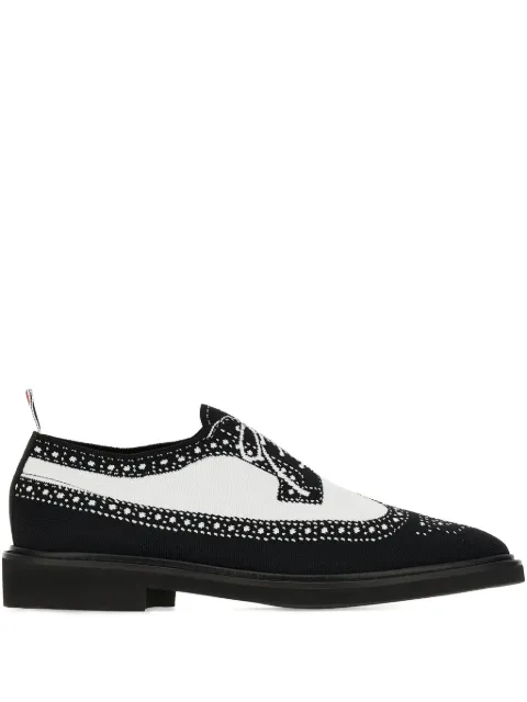 Thom Browne mocasines con motivo trompe l'oeil