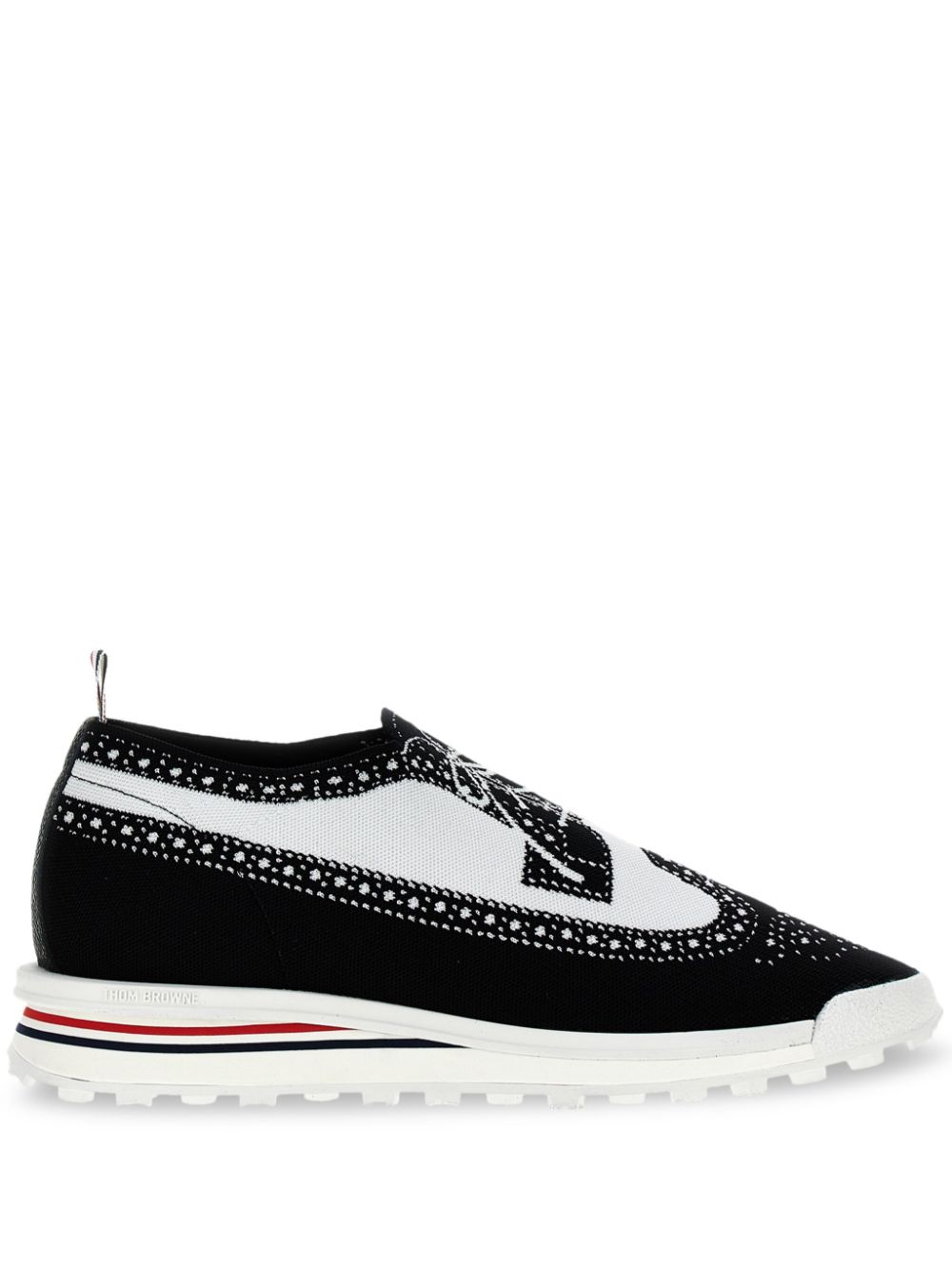 Thom Browne Longwing trompe l'œil sneakers - Black