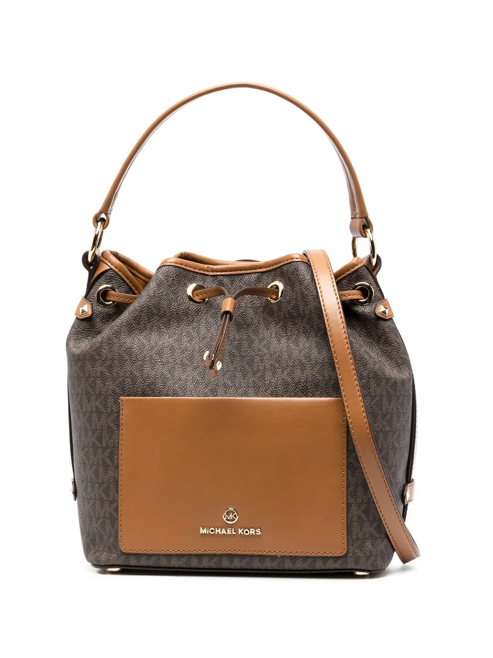 

Michael Kors logo-print tote bag - Brown