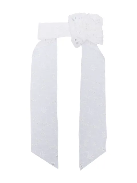 Lapin House embroidered-flower detail hairband