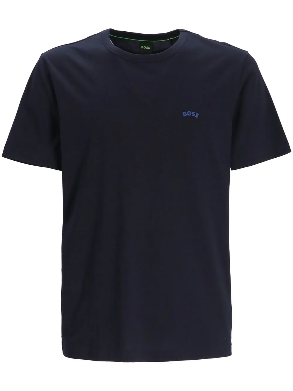 

BOSS playera con logo estampado - Azul