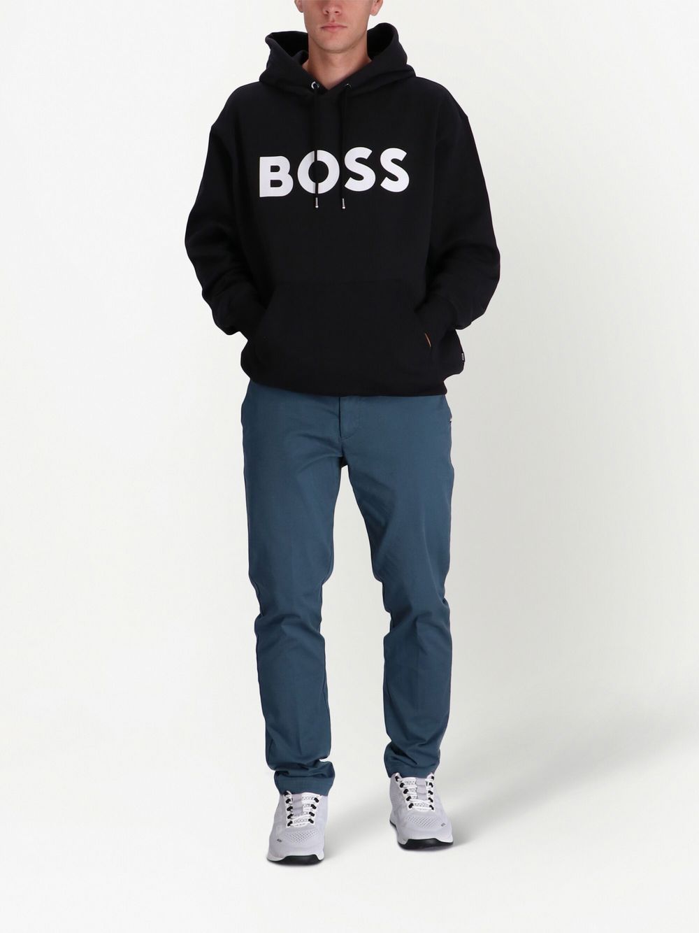 BOSS Slim-fit chino - Blauw