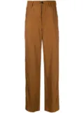 BODE corduroy straight-leg trousers - Orange