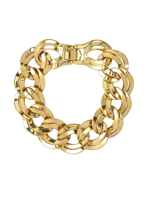 Susan Caplan Vintage 1980s Monet chain-link bracelet