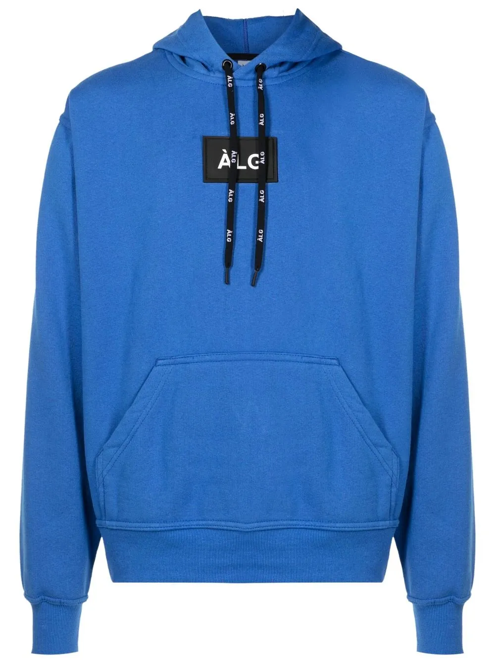 Àlg Moletom de capuz com logo | Azul | Image 1