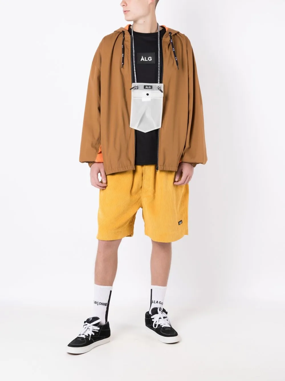 Àlg Jaqueta com capuz e zíper | Jaqueta oversized | Image 2