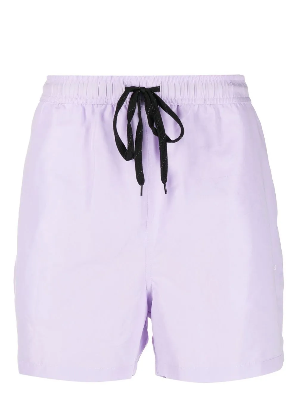 

Soulland William logo-print swim shorts - Purple
