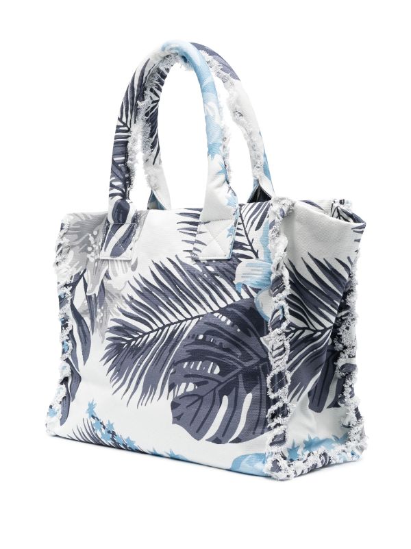 PINKO Beach logo-print Tote Bag - Farfetch