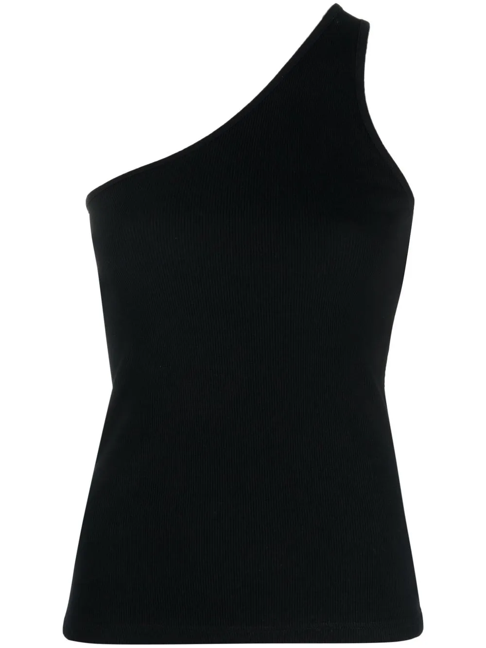 

PINKO one-shoulder stretch-cotton top - Black