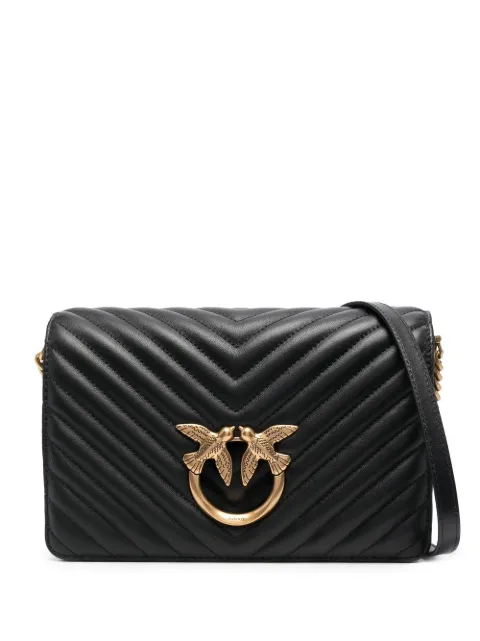PINKO Classic Click V-quilted Love bag 100063A0GKZ99Q - 0