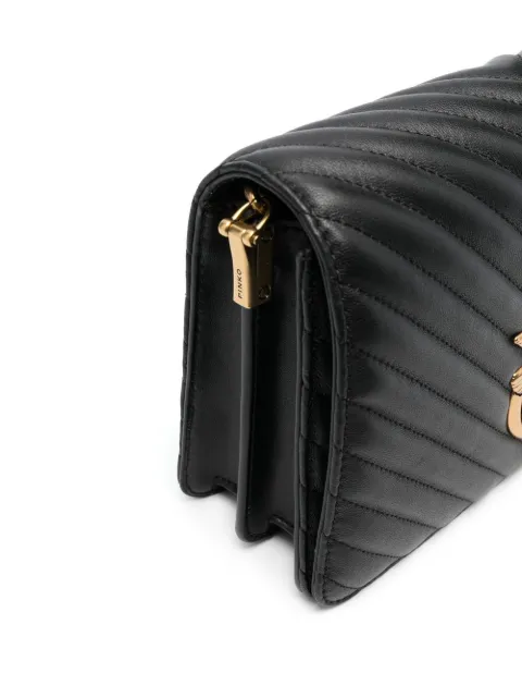 PINKO Classic Click V-quilted Love bag 100063A0GKZ99Q - 3