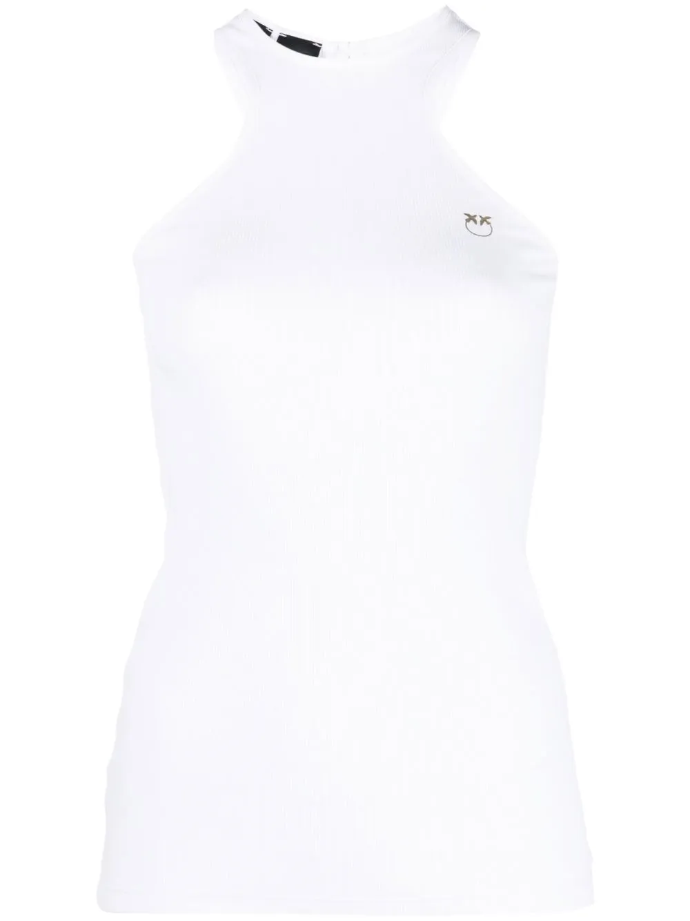 

PINKO ribbed tank top - White