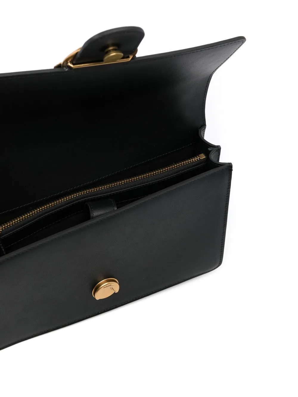 PINKO Love One Classic Crossbody Bag | Black | FARFETCH
