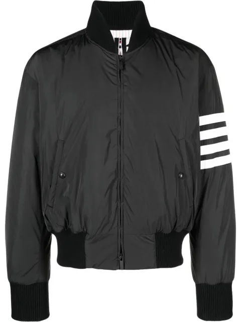 Thom Browne 4-Bar detail bomber jacket