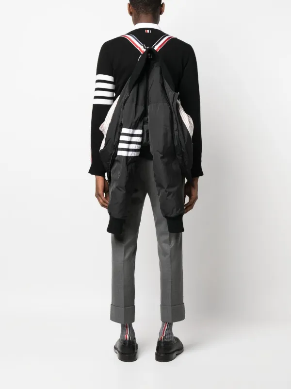 Thom Browne 4-Bar Detail Bomber Jacket - Farfetch