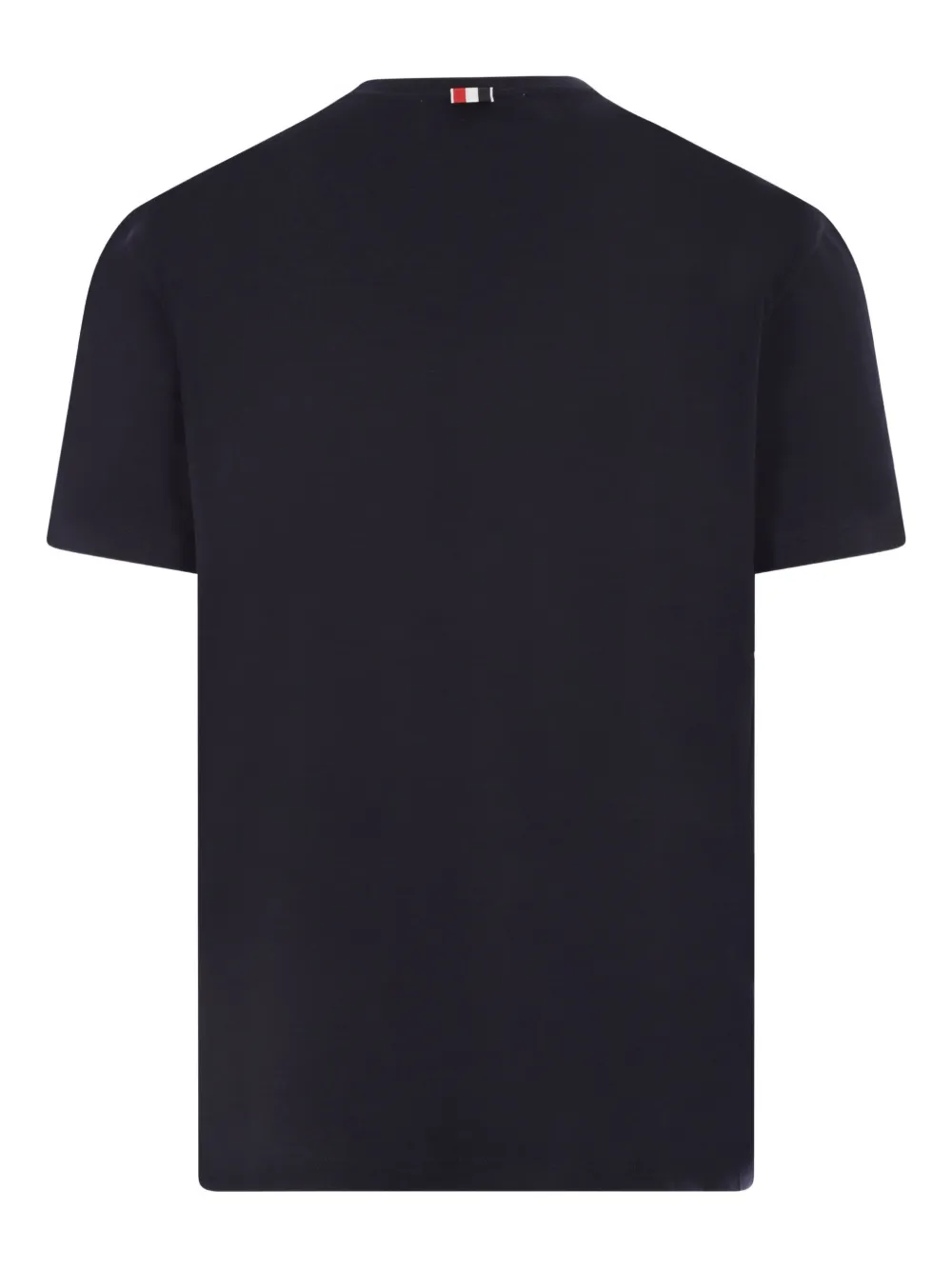 Thom Browne T-Shirt Mit Logo-Patch | Blau | FARFETCH DE