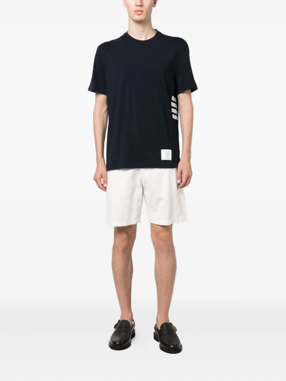 Thom Browne 4-Bar logo-patch T-shirt | T-Shirts | Image 2