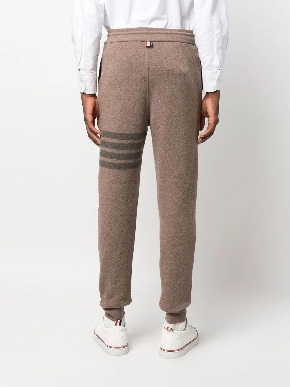 Thom Browne 4-Bar Wool Track Pants | Brown | FARFETCH JO