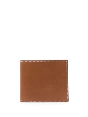 Men's Louis Philippe Leather Wallet Brown Bi-Fold