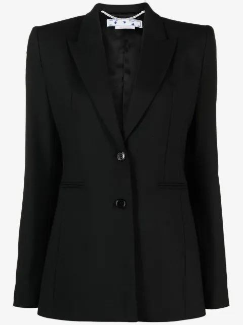 Off-White tailored single-breasted blazer