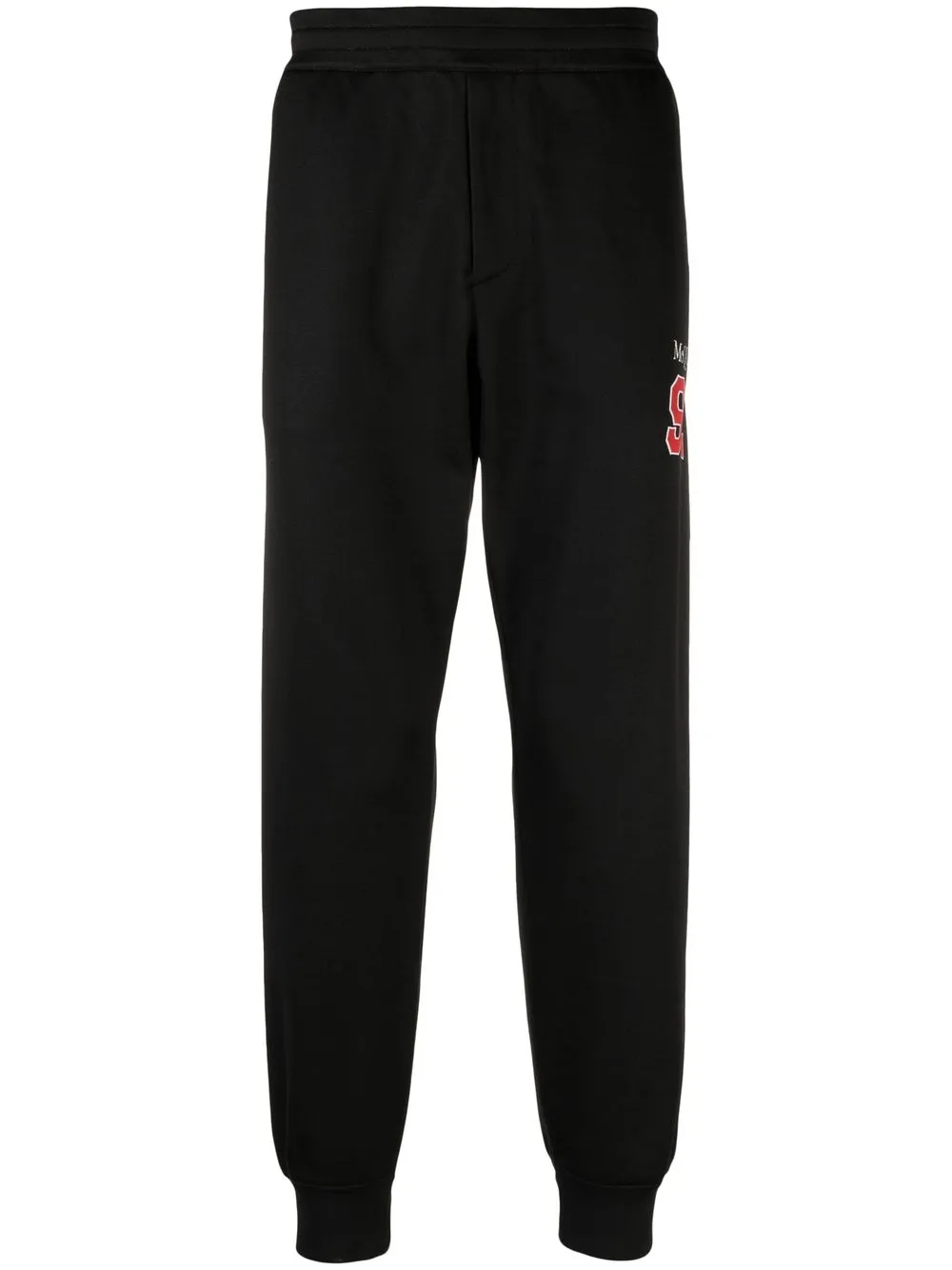Alexander McQueen logo-print track pants | Black | Image 1