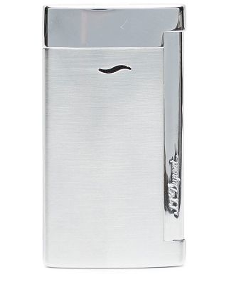 S.T. Dupont Slim 7 brushed-chrome Lighter - Farfetch