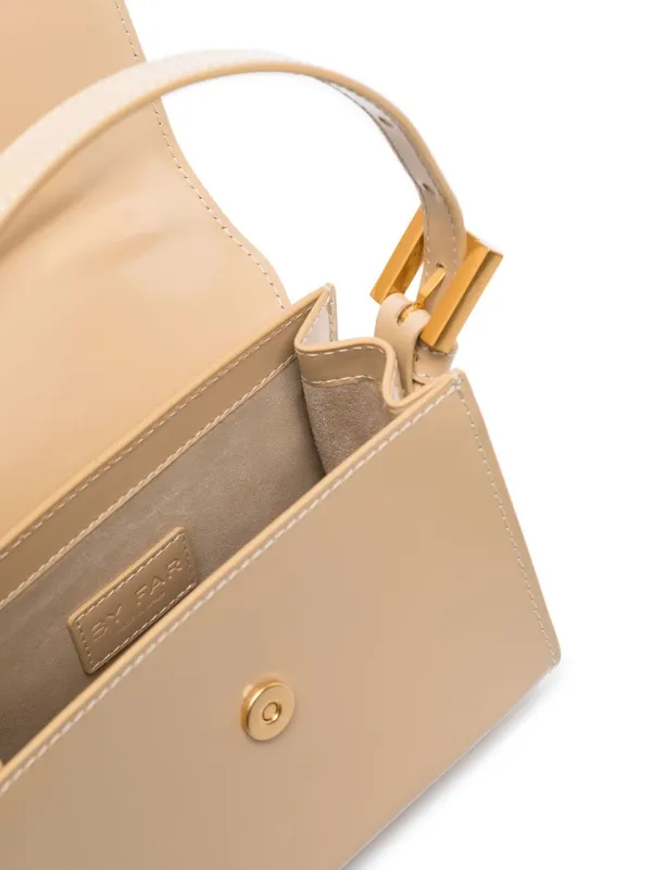 BY FAR Fran Shoulder Bag | Neutrals | FARFETCH CA