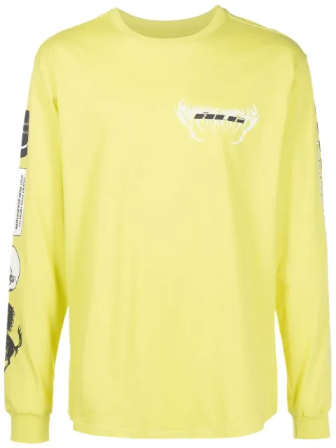 Àlg Camiseta mangas longas com estampa