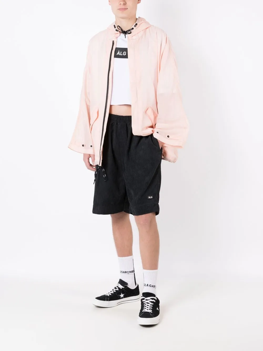 Àlg Jaqueta de capuz com zíper | Jaqueta oversized | Image 2