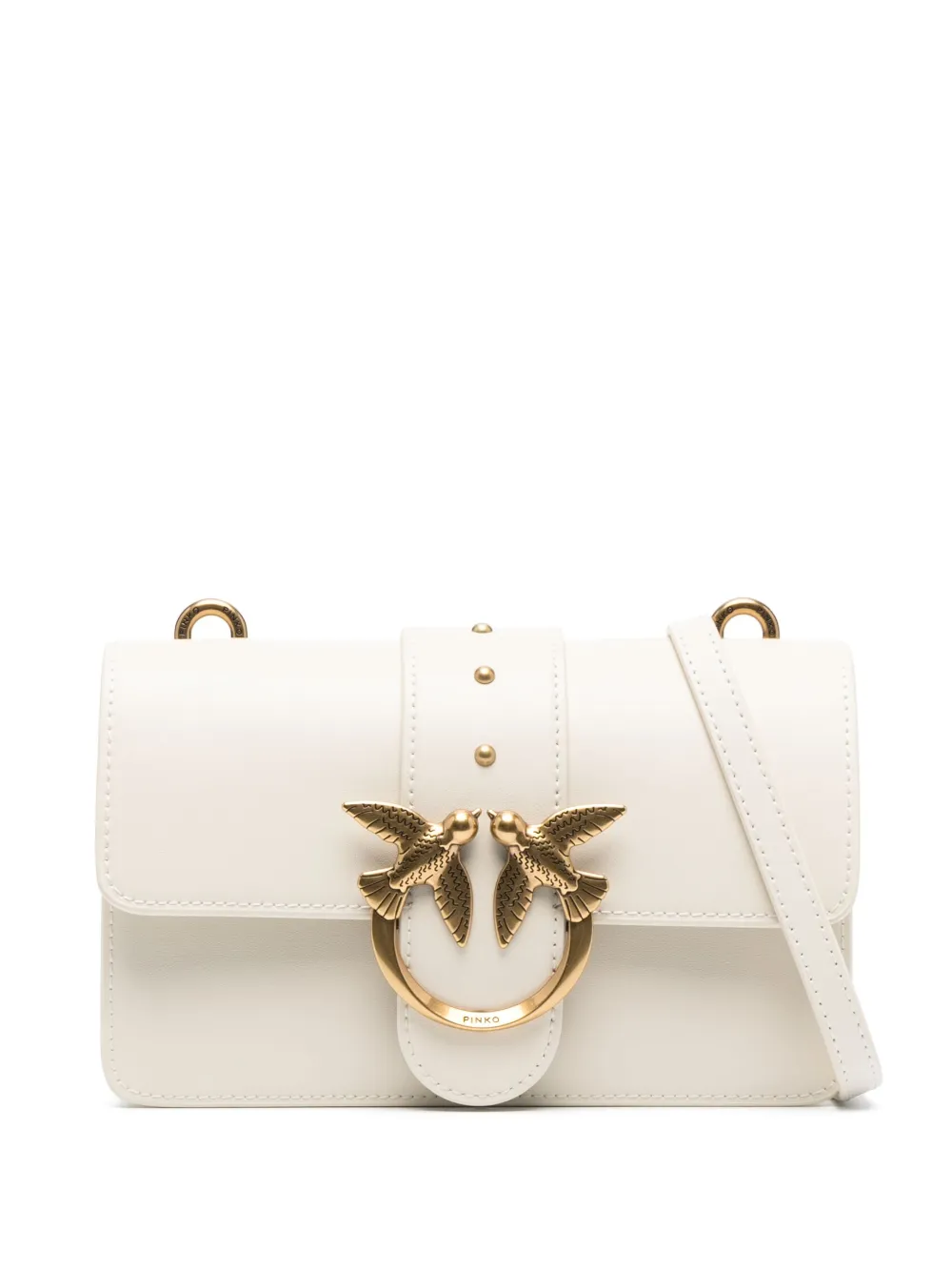 PINKO Mini Love One Leather Bag - Farfetch