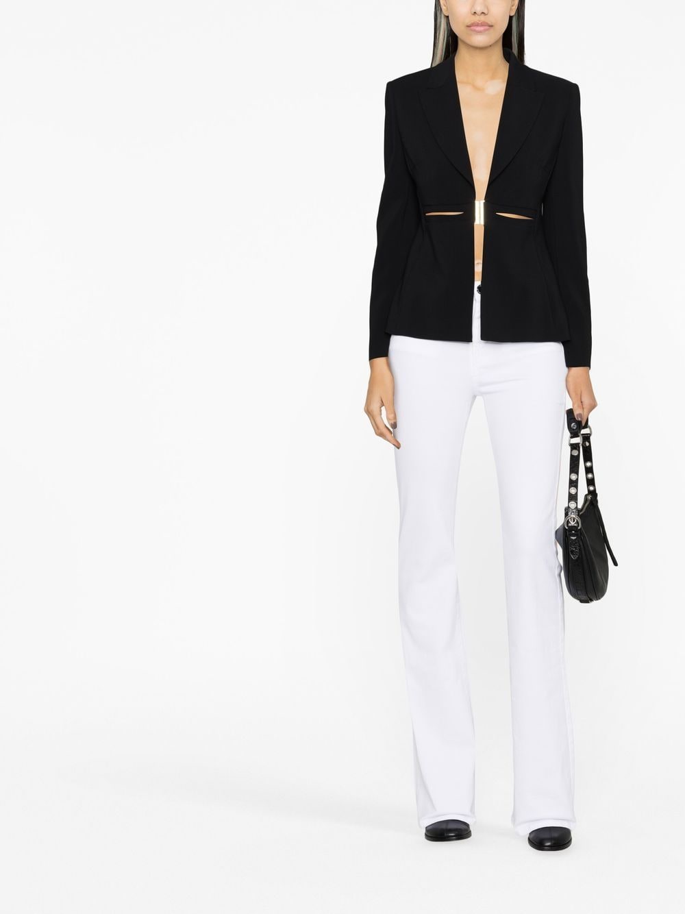 PINKO Blazer met uitgesneden detail - Zwart