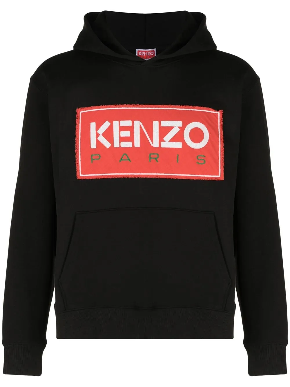

Kenzo logo-print hoodie - Black