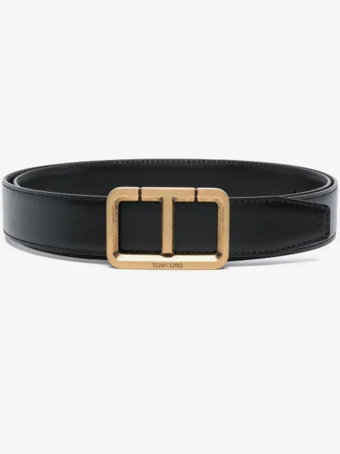 TOM FORD buckle leather belt