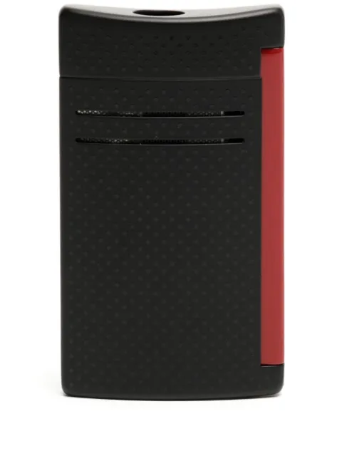 S.T. Dupont engraved-logo polka dot lighter
