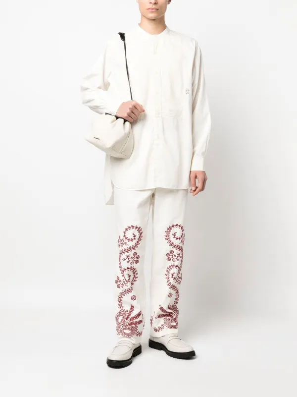 BODE Camisa Com Logo Bordado | Neutro | FARFETCH BR