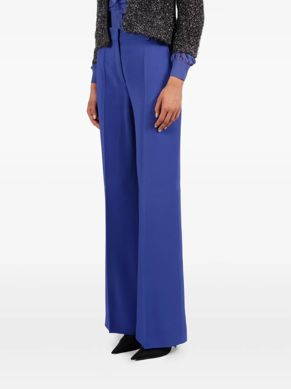 Alberta Ferretti Straight broek Blauw