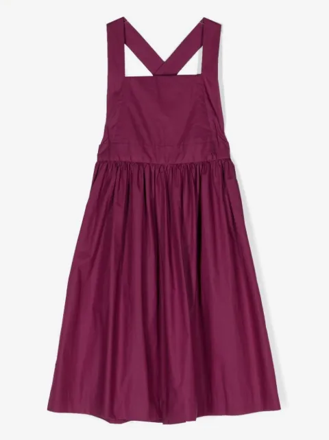 Bonpoint Gladys cross-strap midi dress
